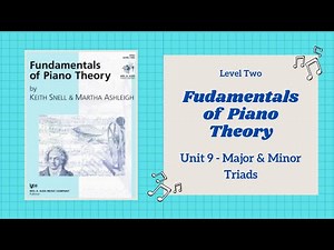 Fundamentals of Piano Theory Level 2 - Answer Check!