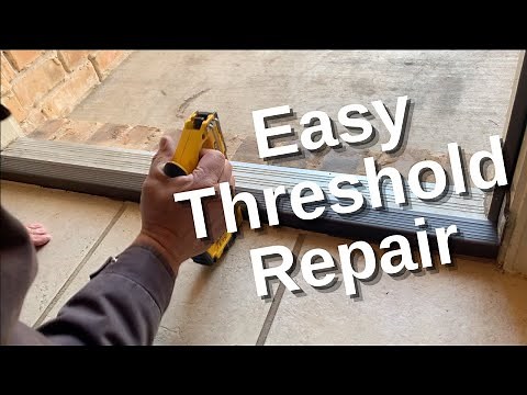 Easy Threshold Cap Install