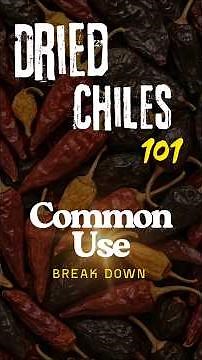 Why Chefs Love Using Dried Chiles