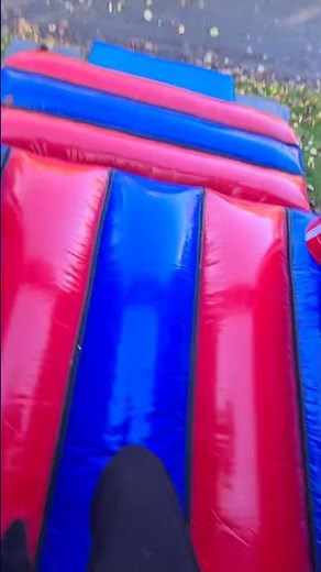 Bouncy castle inside view and more bouncing! Nov 2025.