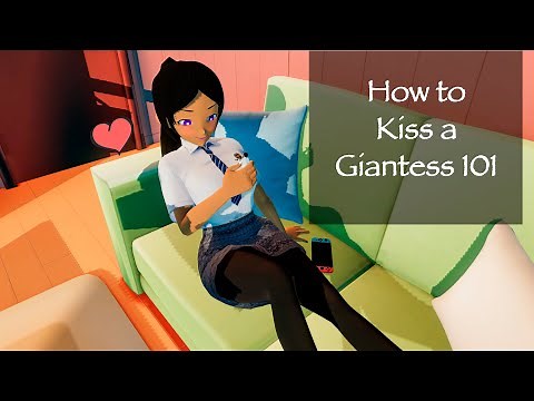 How to kiss a Giantess ❤️ A lesson by Avya (Romantic visual comic/animation Dub)