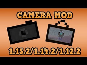 CAMERA MOD (1.15.2/1.14.4/1.12.2)! SUPER CAMERA AND GIANT PICTURES! Minecraft mod review 2020