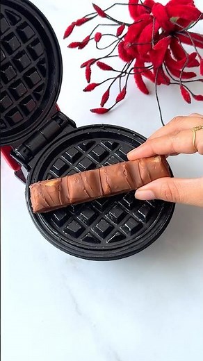 Will a Kinder bueno waffle?