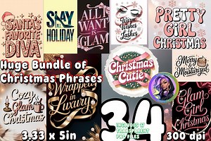 Diva Phrases – Christmas PNG Clipart Bundle (digital Download) Christmas Captions, Black Girl Chat - Etsy