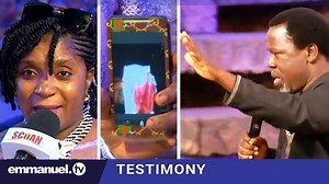 Judith Ngozi visited a spiritualist to try to get her menstruation back after many years. As she slept in the witch doctor’s shrine, she began bedwetting and couldn't stop. ""I went to the spiritualist with 10 problems and came back with 100 problems...My world had collapsed.” But get ready to watch what happens when Mrs Judith Ngozi prayed with Prophet T.B. Joshua on Emmanuel TV. "Distance is not a barrier to the move of God." - TB Joshua | TB Joshua Ministries