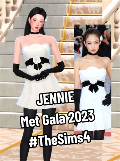 Exploring The Sims 4 Met Gala 2023 with Jennie