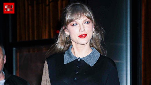 Taylor Swift trades her signature blonde for a short brunette chop and ’90s denim