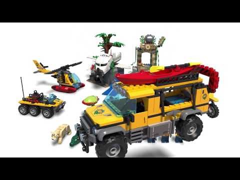 Le site d’exploration de la jungle - LEGO® City - 60161