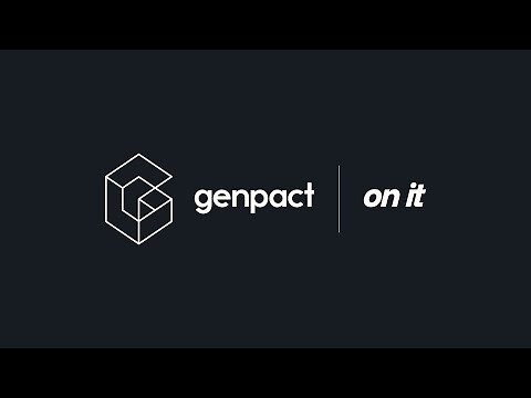 On it | The essence of who we are and what we do at Genpact
