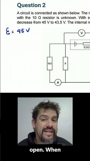 External vs Internal Potential Difference Explained | Grade 12 Physics #education