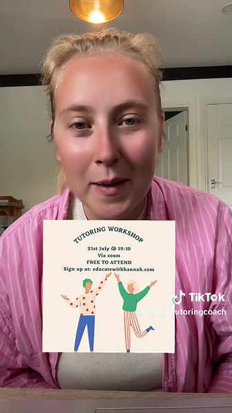 Join Our Free Tutoring Workshop on July 21st!