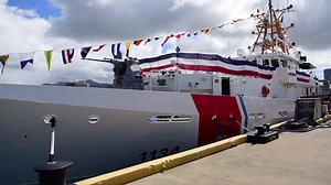 1K views · 60 reactions | The U.S. Coast Guard commissioned the newest Hawaii-based 154-foot Fast Response Cutter in Honolulu, HI., Sept. 26, 2019. The Coast Guard Cutter William Hart is the third Sentinel-Class Fast Response Cutters to be home ported at Coast Guard Base Honolulu. | Stars and Stripes | Facebook