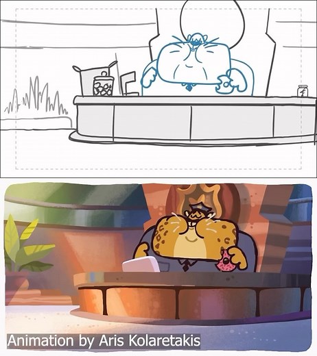 Steve Ly on Instagram: "Part 2 of behind the scenes process of the zootopia recap 🦊🐰 #zootopia #2danimation #2dfx #disney #zootopiafanart #storyboard #storyboarding #animatic #zootopiadisney #zootopiaedit"