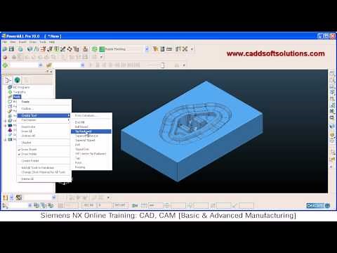 Delcam PowerMILL Training Tutorial - 2