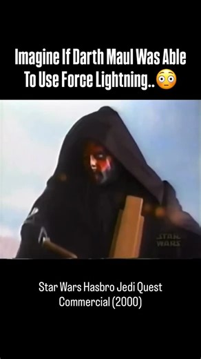 Maul’s connection to the Force is deeply focused on martial mastery and hatred, not the finesse or control needed for force lightning. Some sources even suggest he tried to learn it but couldn’t manifest it safely either due to his Zabrak physiology or Sidious’s restriction. #starwars #darthmaul #darkside #sith #forcelightning #reels #hasbro #jedi #commercial | Loreofthesith
