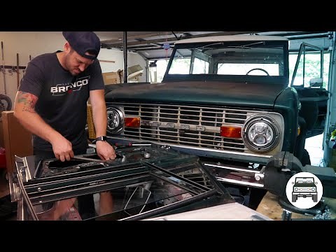 Rebuilding Early Bronco Window frames
