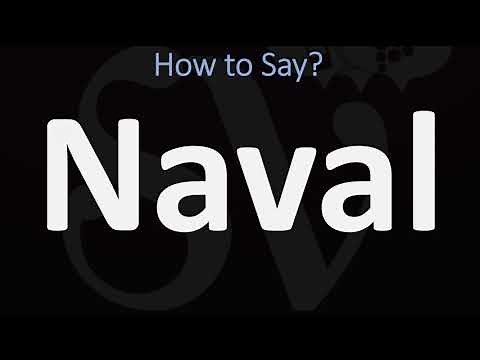How to Pronounce Naval? (CORRECTLY)