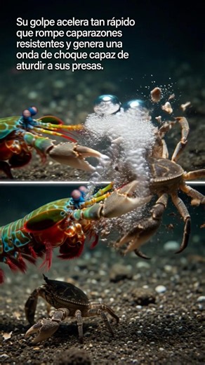 😱 The shrimp that punches harder than a bullet #viral #reels #didyouknow