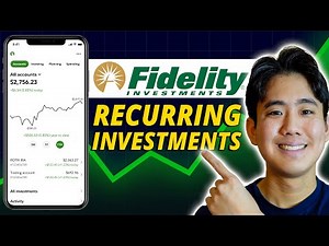 How To Set Up Recurring Investments On Fidelity (Dollar Cost Averaging Tutorial)