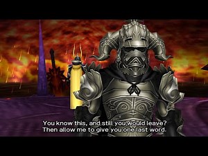 Gabranth vs Warrior of Light - Dissidia 012 Final Fantasy