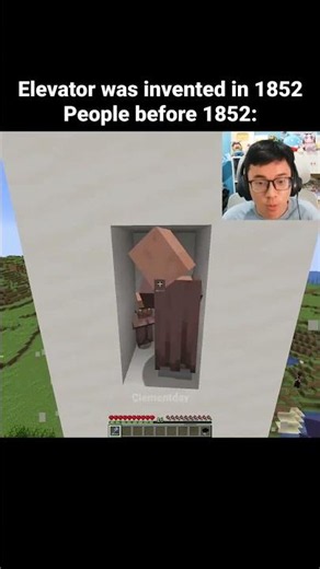 Minecraft Elevator Moment