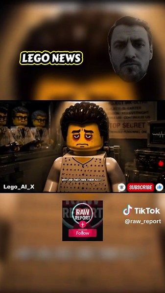 🚨New Iran LEGO propaganda video. Is this better than the actual news? 👇🏼👀 #iran #lego #trump #news #viral