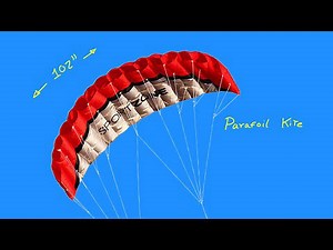 Parafoil kite 102 inches (2.5 m) of wing span - great fun