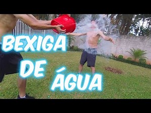 DESAFIO DA BEXIGA DE ÁGUA COM MEUS AMIGOS!!