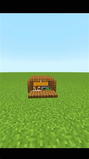 Smallest House In Minecraft 😧#shorts #minecraft