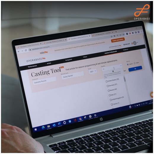 Find your perfect cast in minutes. Only on Operabase. Get a glimpse of our industry-leading Casting Tool which has over 10,000 searches per month and performance information dating back to 1996. Want to learn more about how the casting tool can work for you? Visit Operabase for more. Ulli Köstinger | Operabase