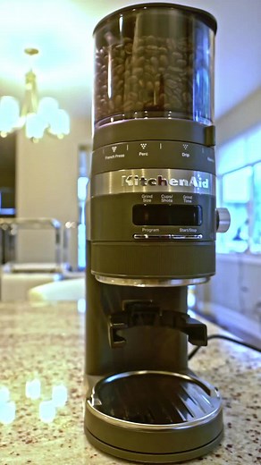 Super dope #kitchenaid #coffeegrinder I bought on #amazon #kitchen #coffee #amazonfinds #amazonfavorites #kitchenaidlove #coffee #coffeeaddict