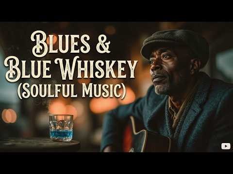 Blue Whiskey Blues Music - Slow Blues Guitar for a Smoky Bar Vibe and Lonely Night Chill Out
