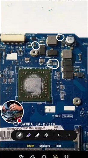 Basic Electronics Components On Laptop Motherboard Explanation With Image In Tamil Part 3 #tamil