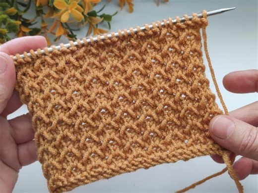 15K views · 124 reactions |  Easy and stylish two-needle knitting pattern for beginners #knitting #knit #knittinglove | Aslı ile El Sanatları | Facebook