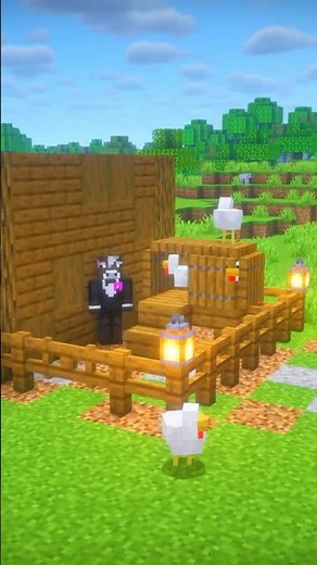 Chicken Coop Build Tutorial! 🐔 #shorts
