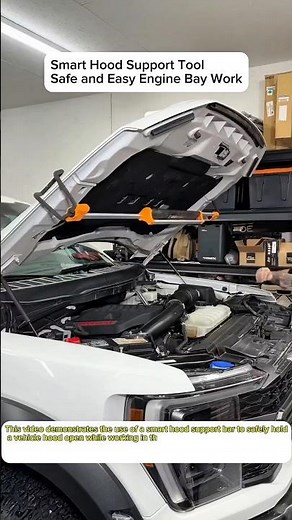 Smart Hood Support Tool | Safe and Easy Engine Bay Work