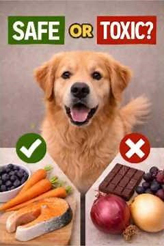 7 Foods Your Golden Retriever Secretly LOVES 🐶 (But One Is Dangerous!)