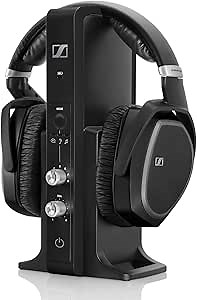 Sennheiser RS 195 RF Wireless Headphone System (Renewed)