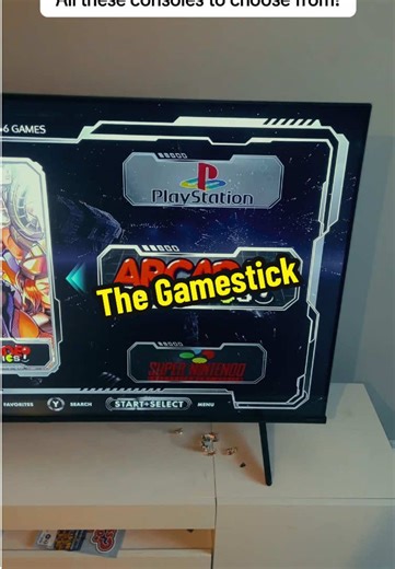 This is just pure nostalgia at it it’s finest! 48 Thousand Games at your fingertips with classic consoles! #gamestick #ps1 #n64 #gameboy #retrogaming