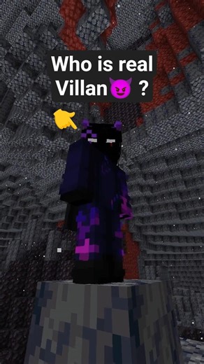 We're Actually the Villains in Minecraft 😱 #minecraft #theory #shorts