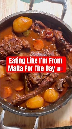 Worlds Best Rabbit Stew - Maltese Stuffat Tal Fenek #recipes #foodhistory #malta