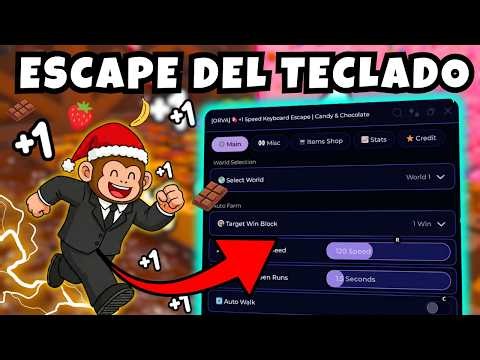 ⚡BEST KEYBOARD ESCAPE SCRIPT +1 SPEED⚡|🔥AUTO RUN🔥 |🏆INFINITE WINS🏆|✈️FLY✈️|