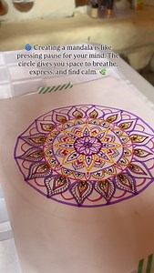 ✨ Mandalas in Therapeutic Art ✨ The word mandala comes from Sanskrit, meaning “circle.” For centuries, mandalas have been used across cultures as a tool for meditation, focus, and healing. In art therapy, mandala-making offers clients a structured yet open way to explore their inner world. 🔹 The circular form provides containment and safety, which can help reduce anxiety. 🔹 Repetitive patterns and coloring activate the parasympathetic nervous system, encouraging relaxation. 🔹 Mandalas often b
