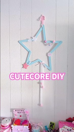 cutecore diy room decor 💖 #cutecorecraft #easycraft #diy #diyroomdecor #kawaii #crafts