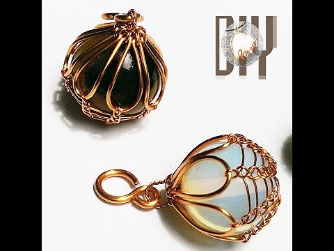 Lantern | pendant | large spherical stones without holes @LanAnhHandmade 848 #Shorts