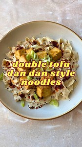 DOUBLE TOFU DANDAN NOODLES 🍜 Follow @vegan_punks for all the best tofu around comment ‘noodle me’ for this exclusive! Reasons this one is now on repeat in our house: quick, easy, delicious, high-protein. Comment ‘Noodle me’ and we’ll ping you a discount for your first month of Tofu Club 💌 Grab the recipe exclusively inside Tofu Club the app where tofu gets the treatment that it truly deserves and you get over 120 (and counting) of the best tofu recipes, tips and techniques out there! | Vegan P