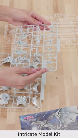 Bandai Hobby - Yu-Gi-Oh! - Amplified Blue-Eyes White Dragon, Bandai Spirits Figure-Rise Standard Model Kit