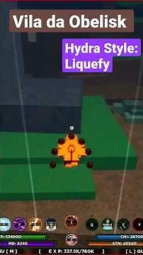 COMO OBTER O ITEM HYDRA STYLE LIQUEFY NO SHINDO LIFE