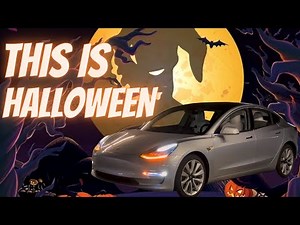 This is Halloween - Tesla Light Show