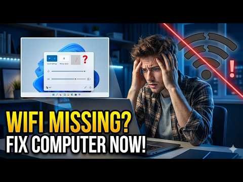No WiFi Networks Found on PC? Step-by-Step Solution